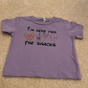 GUC Disney snack shirt